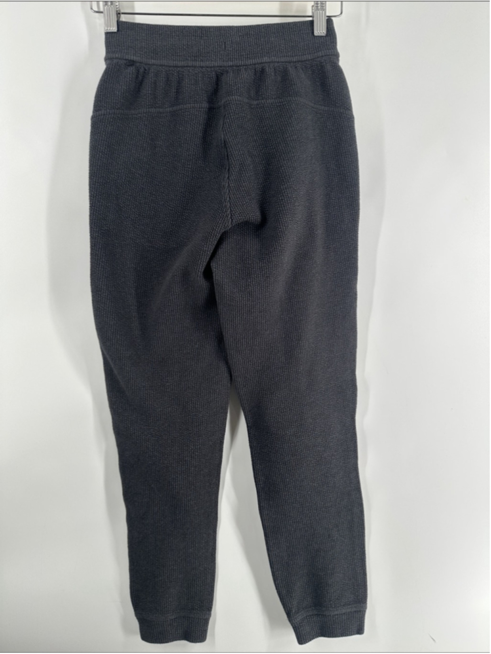 Lululemon Ribbed High-Rise Jogger 25" *7/8 Length heathered black sz 2 - Picture 8 of 10